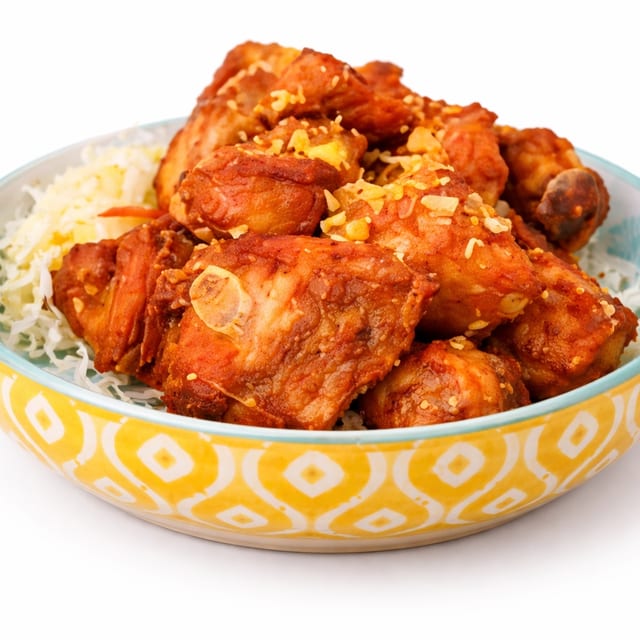 Garlic Pork Spareribs.