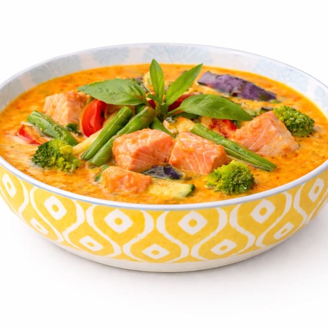 Salmon Curry (Gluten-Free).