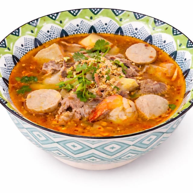 Tom Yum Noodle Soup.
